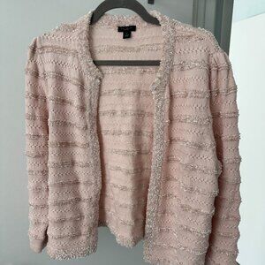 Ann Taylor - pink cardigan
